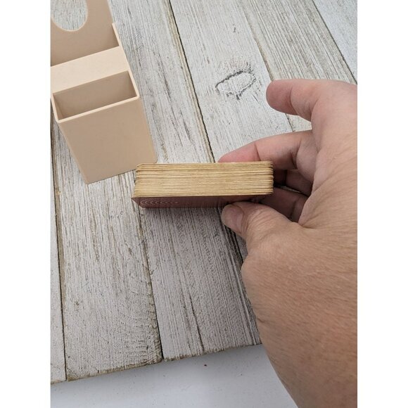 Vintage Probe Game of Words No. 200 1964 Replacement Card Holder Plus Red Cards - Picture 3 of 6